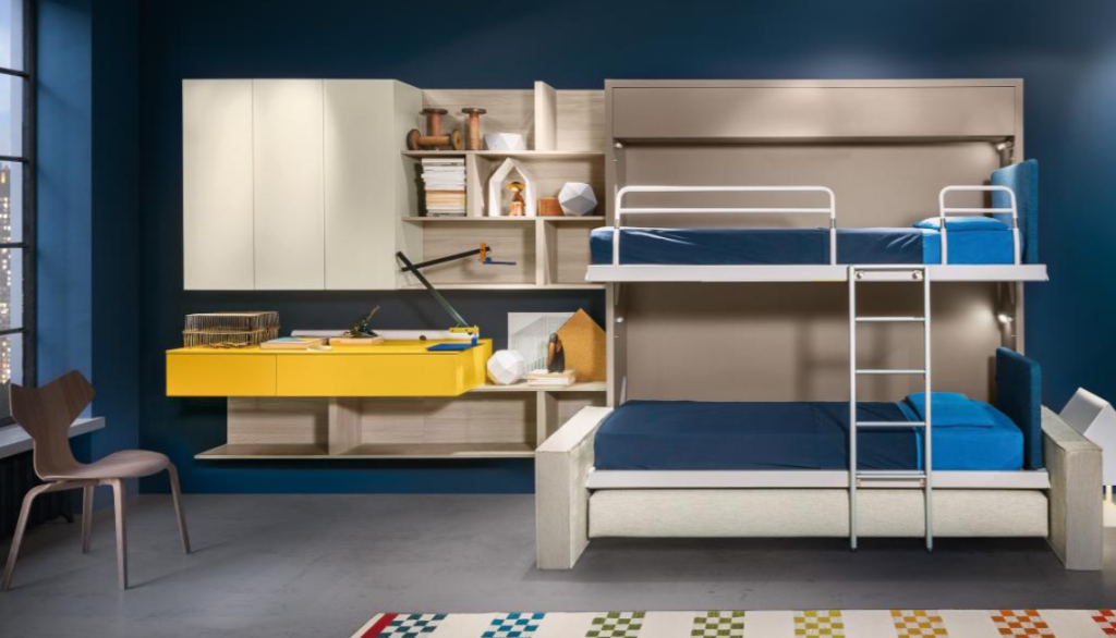Modèle de lit double escamotable de la marque clei
